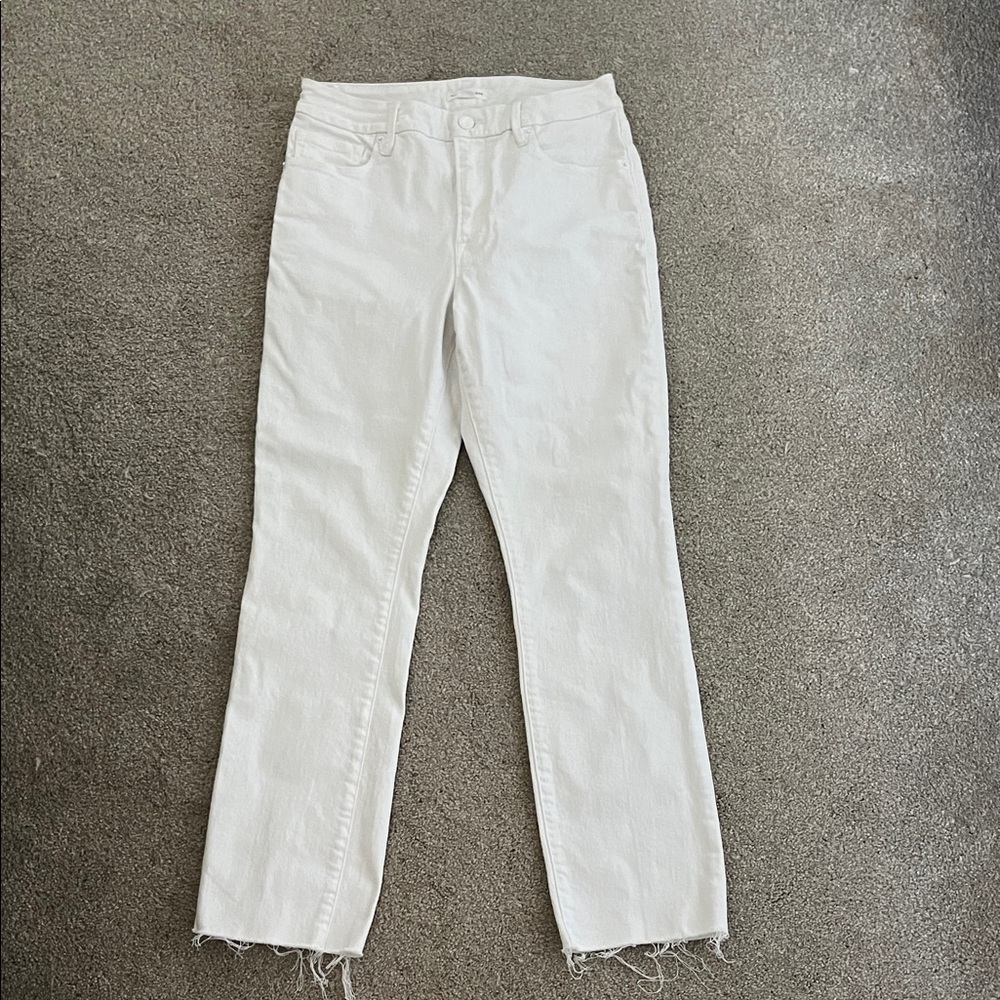 Women's Good American White Jeans
